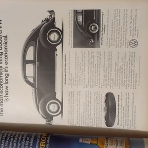 Look Magazine, With VW Ad, Arnold Palmer, August 1966